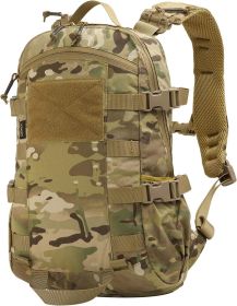 VOTAGOO Backpack Men Assault Pack Outdoor Hiking Rucksack (Color: CP Camo)